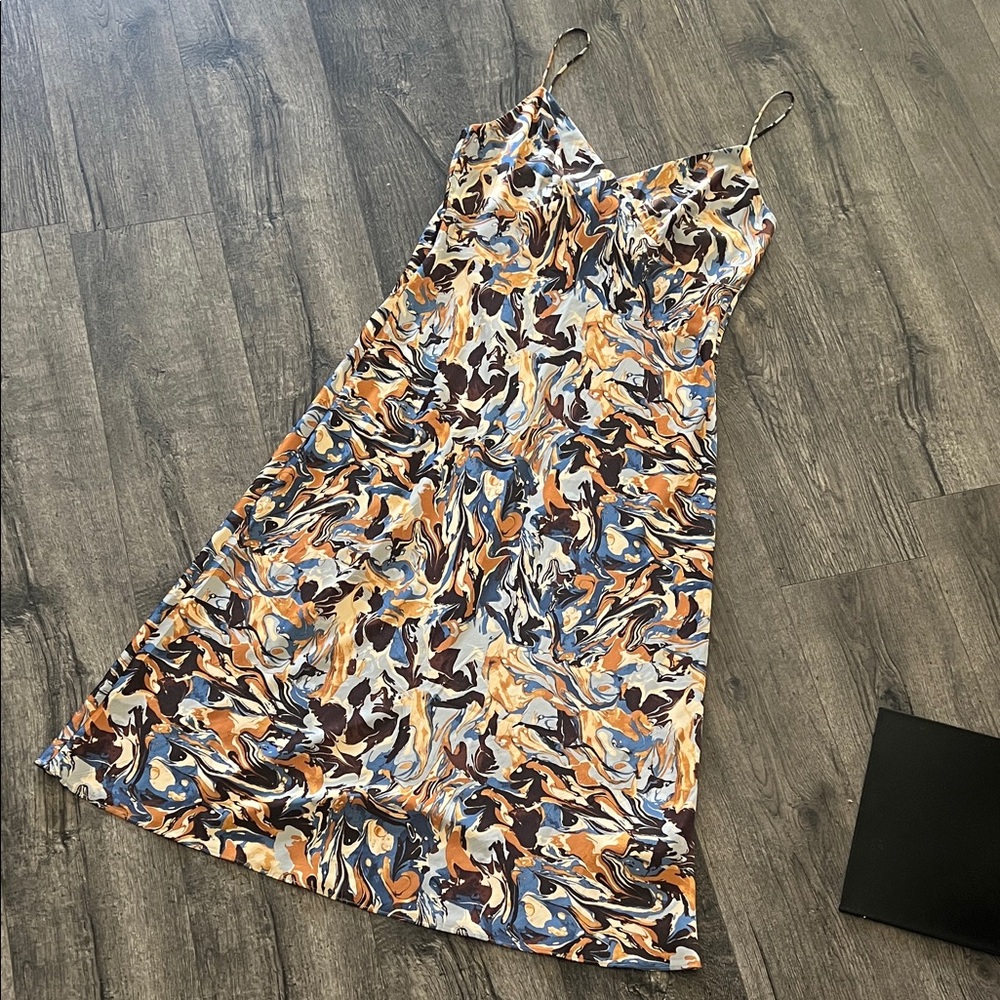 Abercrombie & Fitch Multicolor Midi Dress